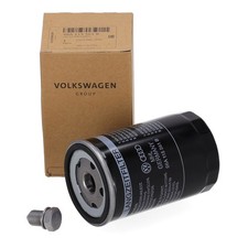 ORIGINAL VW Ölfilter + Schraube PASSAT B5 A4 A5 B5 B6 B7 EXEO 3R SUPERB 1 1.8 T