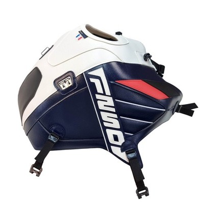 BMW R1250 GS - 19/23 - BAGSTER TANKMATTE Weiß/Marine - 1748G