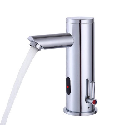 Automatic Touchless Bathroom Sink Faucet Motion Activated Sensor Hands Free A...