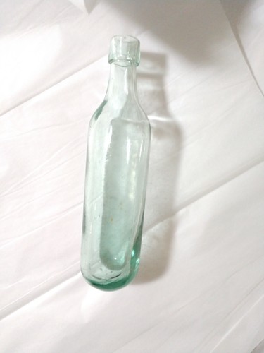 Vintage Green Glass Bottle Round Bottom Torpedo Bubbles 2911 or 29N