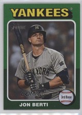 2024 Topps Heritage High Number Green Border Jon Berti #655 1c2y