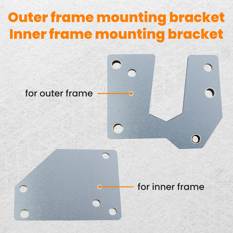 Juego de soportes de montaje de conversión de dirección asistida para camioneta Chevy C10 60-66 Foto 2 de 4