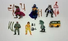 Vintage TMNT Action Figure Lot-INCOMPLETE (Shredder, Mouser, April, Chrome Dome)