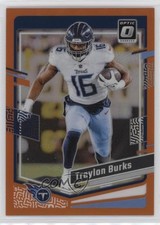 2023 Panini Donruss Optic Orange Prizm 10/249 Treylon Burks #194 g0n