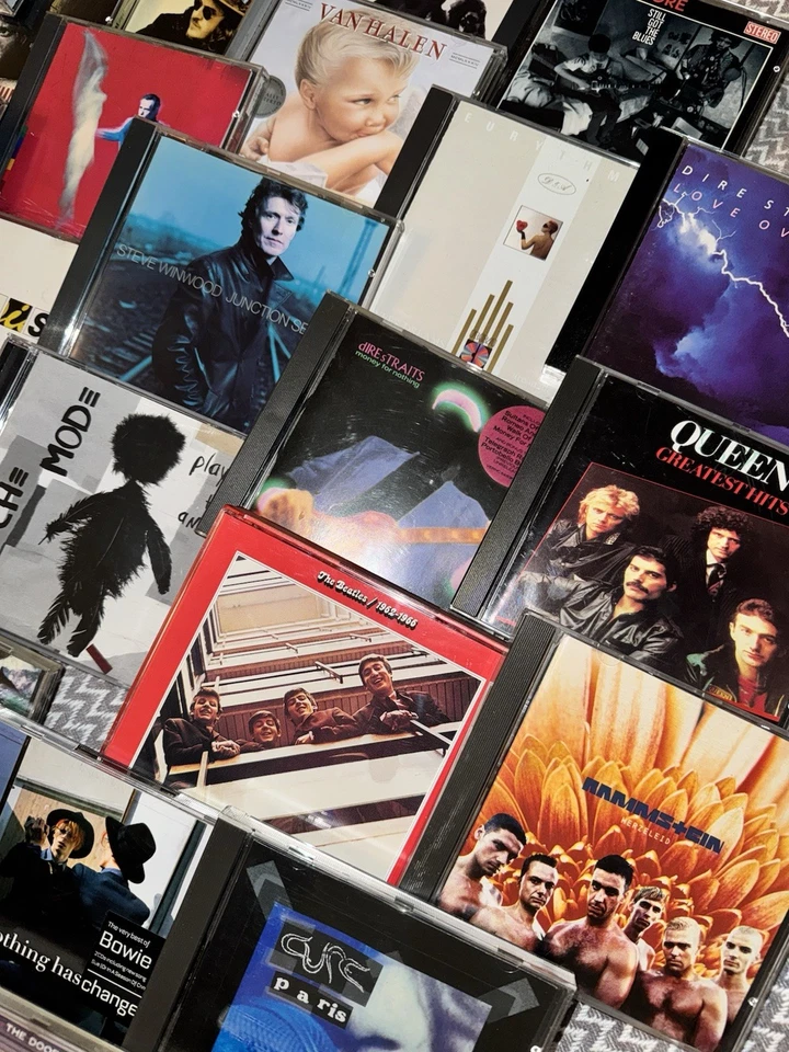 CD Sammlung-198x-Nachlass-Pink Floyd-D.Bowie-Cure-U2-Police-Queen-Sting-Beatles - Bild 2 von 4