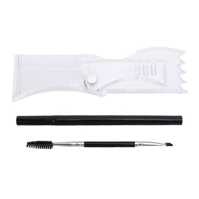 Men Beard Shaping Tool Template Beard Guide Shaper With Pencil Filler Inbuil HOT