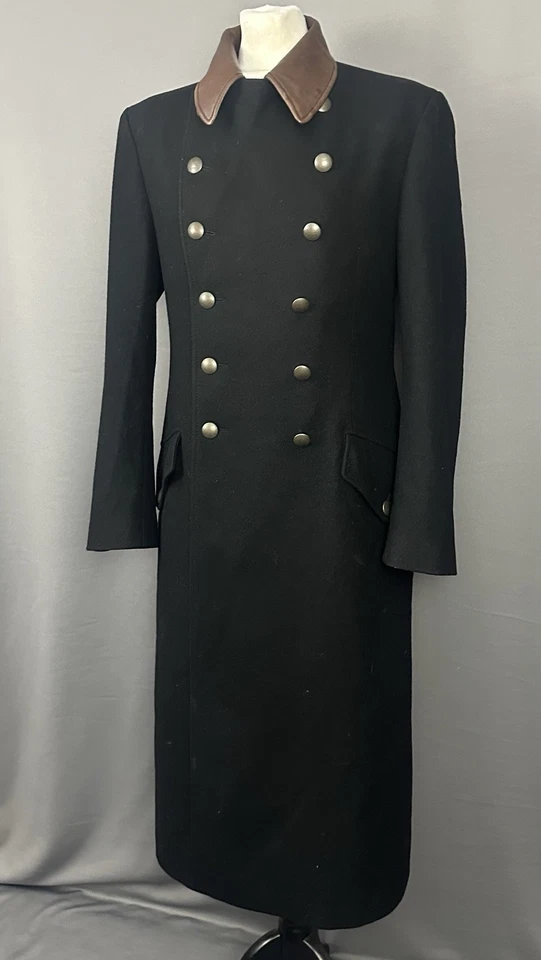 HUGO BOSS MAAS COAT - Black Wool Blend - Men's Size IT 48 - 38" Chest - Medium M - Image 3 of 4