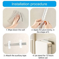 Wall Mounted Cutter Holder Kitchen Cutter Drying Holder Drain Storage Rack