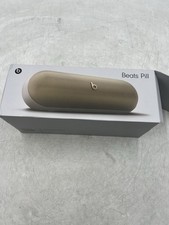 Beats Pill Dr Dre Portable Wireless Bluetooth Speaker Gold Big Bass