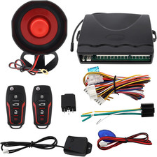 Car Keyless Entry System, Universal 12V Auto Car Security System Burglar Alarm P
