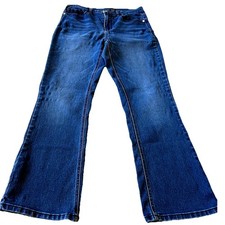 DG2 by Diane Gilman Virtual Stretch Boot-Cut Jean Basic Indigo 8P Cowboy Country