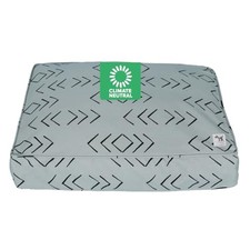 Molly Mutt Silver Gray Dog Bed Cover, Non-Toxic 100 Cotton, 27"x36"x5"