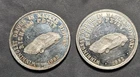 2-1982 Vintage Racing Race Car #43 Richard Petty 1oz 999 Silver rounds