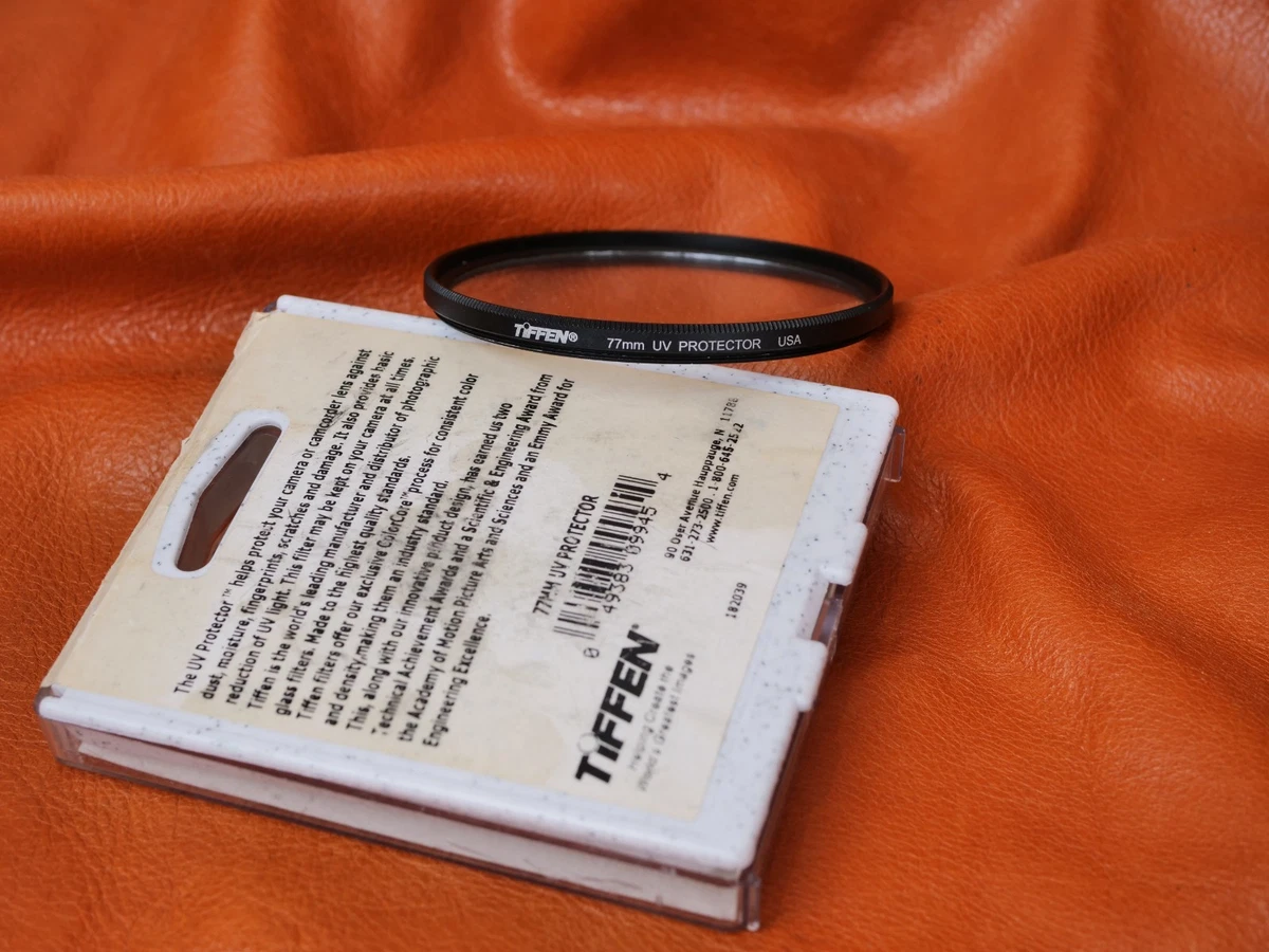 Filtre UV Protector Tiffen 34 Mm – Protection Essentielle Pour Objectif Photo & Vidéo