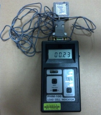 Transducer Techniques PHM-100 Load Cell   With Load Cell / Working *lm