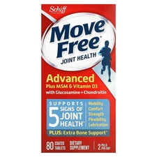 2 X Schiff, Move Free, Joint Health, 80 Coated Tablets