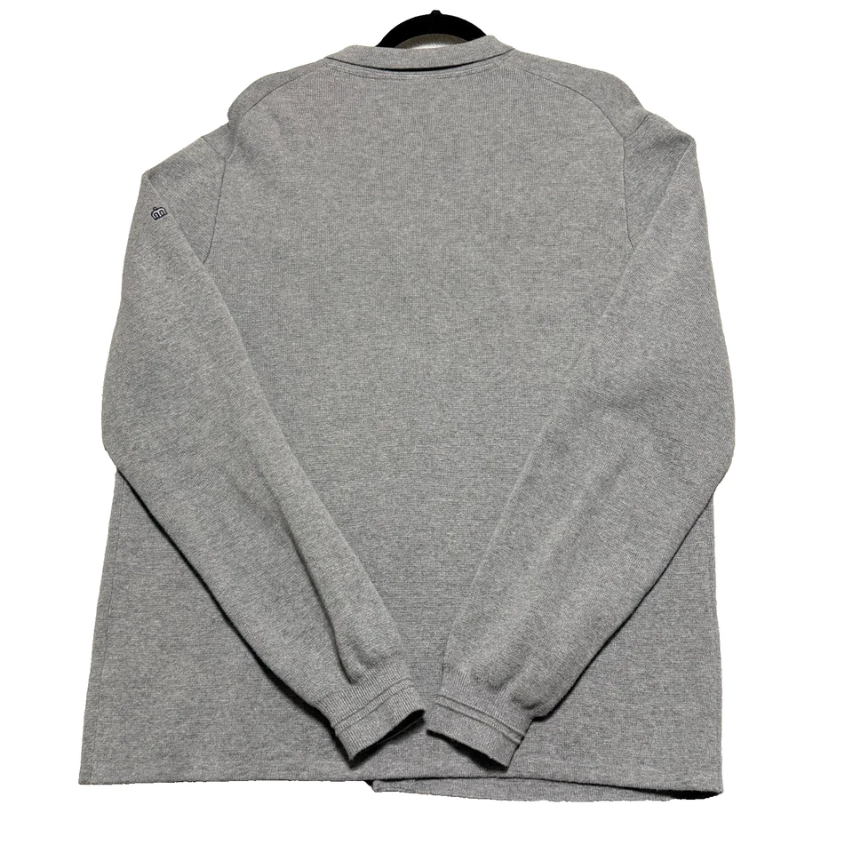 Cárdigan Suéter Merc London Rathbone Gris Para Hombre XL 100% Algodón Mod Botón Frontal Foto 2 de 4