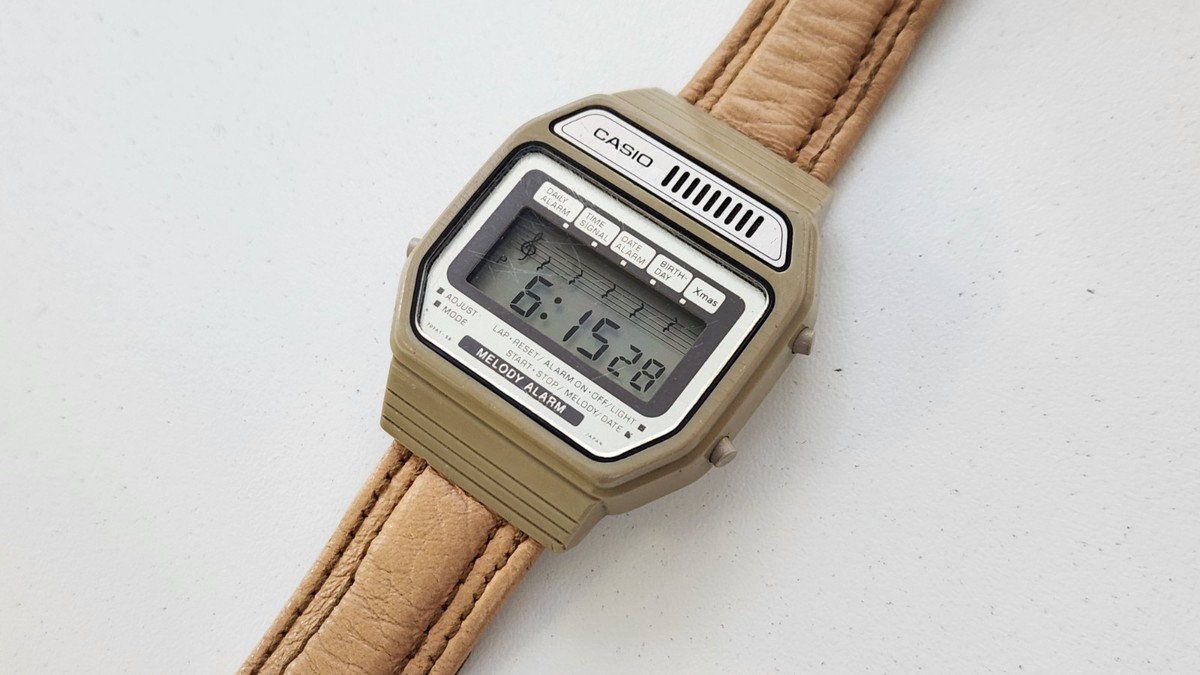 CASIO カシオ MELODY ALARM メロディー アラーム 82H108 VINTAGE CASIO MELODY ALARM WATCH 82H108 MADE IN JAPAN | eBay