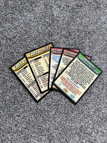 Huge bundle of Topps Premier Gold 2002 cards and checklists - Picture 5 of 6