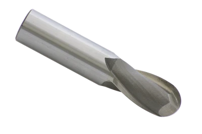 MAKU7 HSS Schaftfräser Radiusfräser für Fräsmaschine/Fräse (DIN327) rund Ø 2,5mm