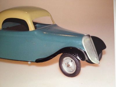 ROUE DE SECOURS pour Jouet Citroen moyenne Traction JRD 28cm EUR 15,00