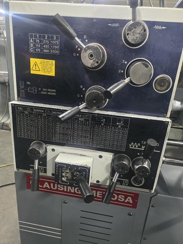 13"/17" x 30" Clausing Metosa C1330 Gap Bed Engine Lathe w/Newall DP7 DRO - Picture 4 of 19