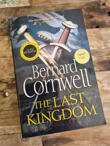 Awesome Bernard Cornwell the Last Kingdom Signed Copy Bookplate Netflix Dreymon - Bild 4 von 5