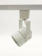  120V Track Lighting Head,120V ,MR16,GU10 Socket White Finish ,101 WH