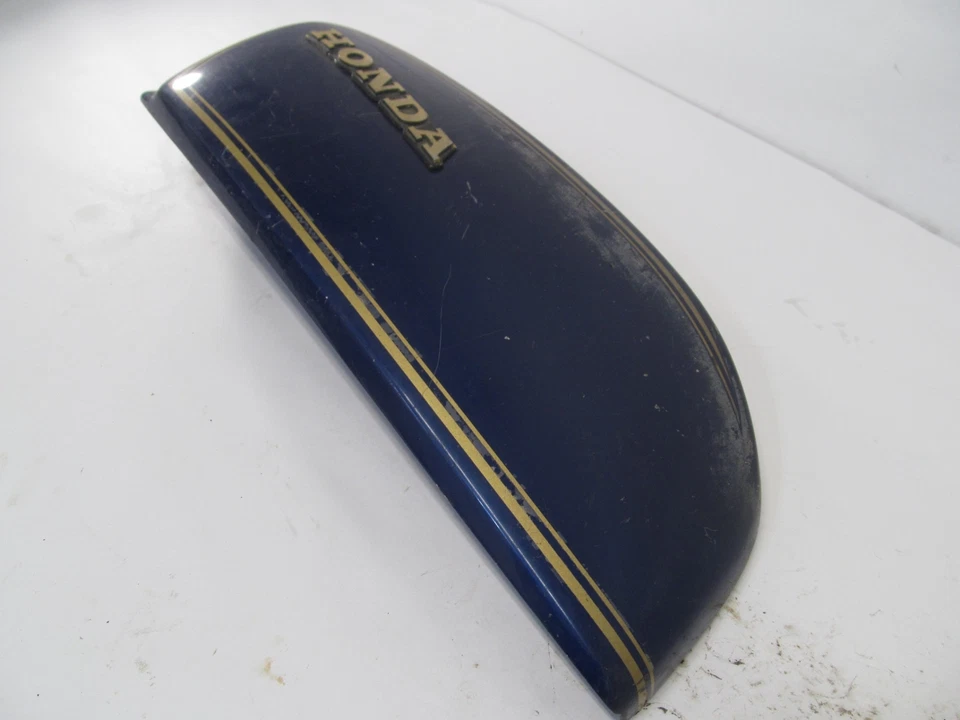 1975 HONDA GOLDWING GL1000 TANK SIDE COVER BLUE - Image 3 of 4