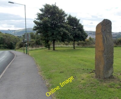 Photo 6x4 Boundary monolith, Beaufort Brynmawr/SO1811 Locaed near Frost  c2013