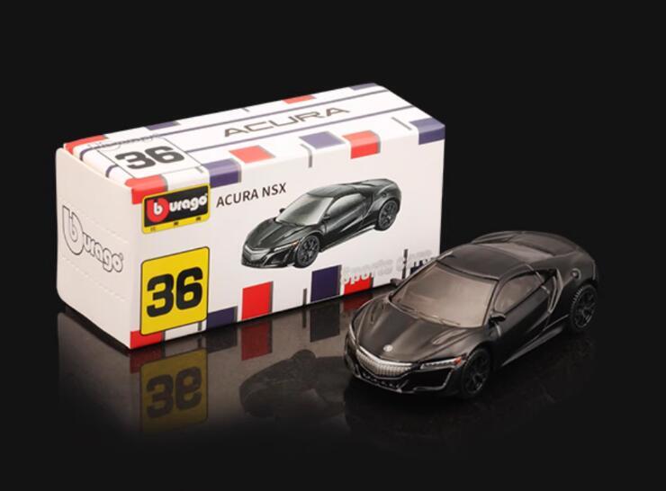 Bburago 1:64 Acura NSX Diecast Metal Model Car New in Box | eBay