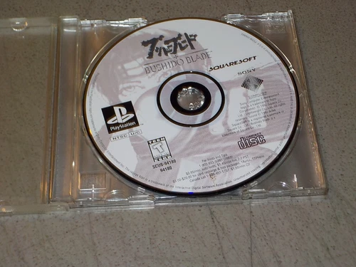 Playstation 1 PS1 Bushido Blade Rare Video Game Disc Only Nice! AV1886