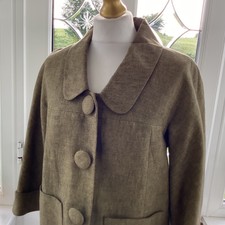 Kasper Jacket Size 4 Green Gorgeous Buttons
