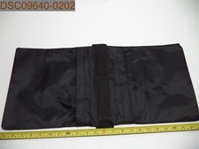 QTY  4: AbcCanopy Sandbag Saddlebag, Stripe Black Weight Bag, 2 Zipper Pouches