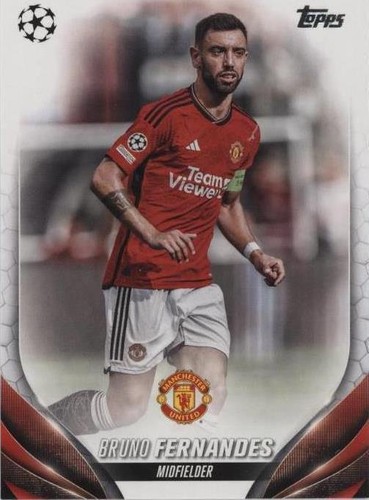 2022-23 Topps UEFA Club Competitions Bruno Fernandes #8 Manchester