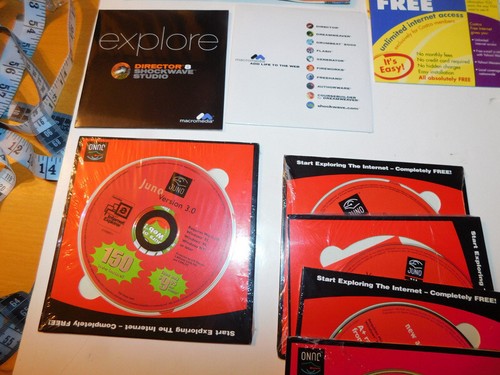 CD de instalación de registro en Internet CompuServe, AT&T, Earthlink, Juno nuevos algunos abiertos - Imagen 4 de 24