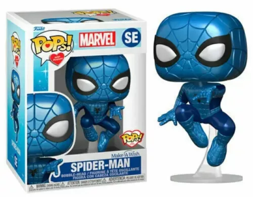 Funko Disney Make-A-Wish Pop! Spider-Man Vinyl Figure VAULTED / RETIRED *DB