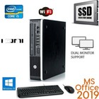 HP Windows 10 Intel Quad Core PC Desktops & All-In-One Computers