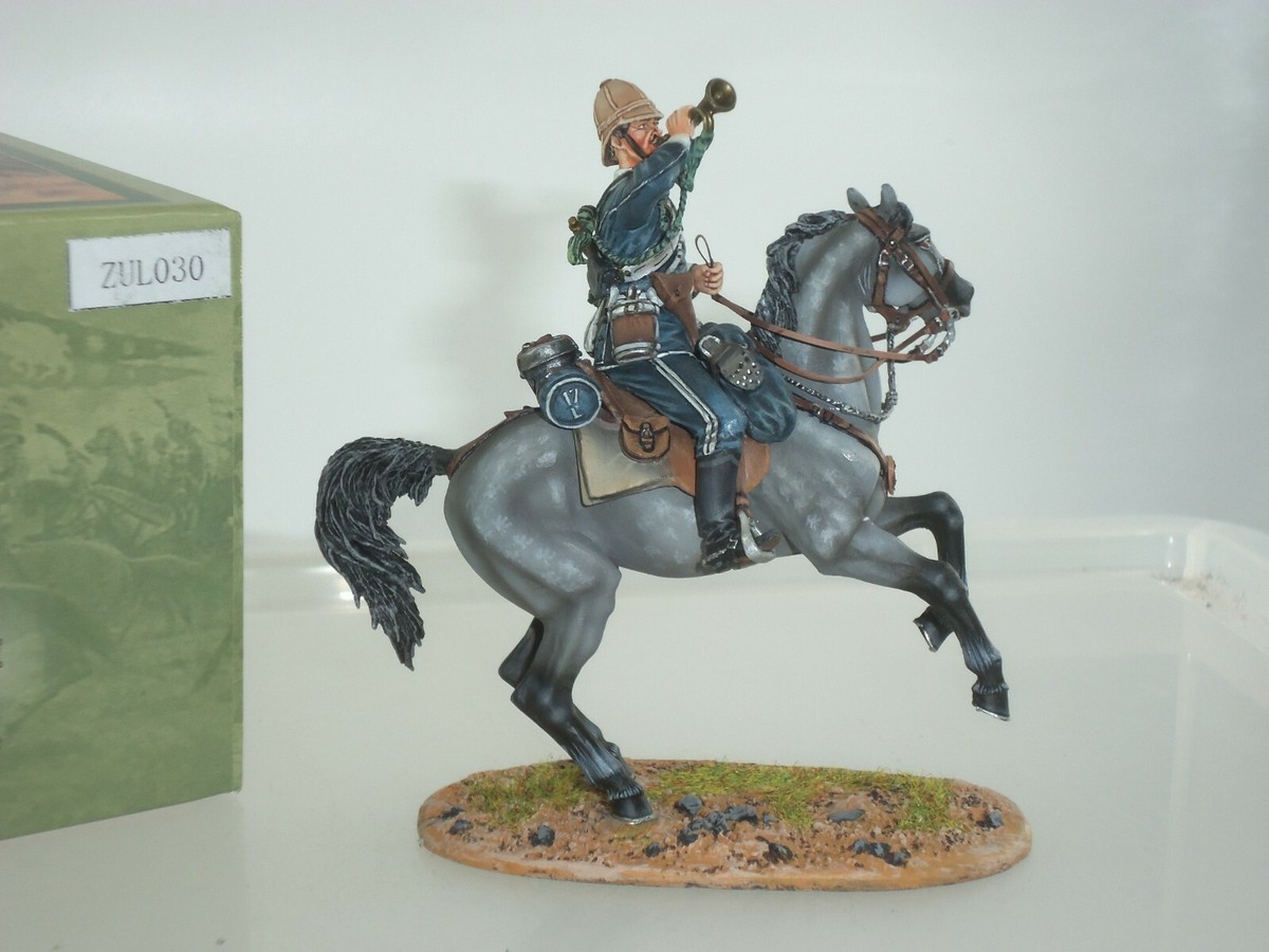 ZUL030 British 17th Lancers Trumpeter figurines et collections