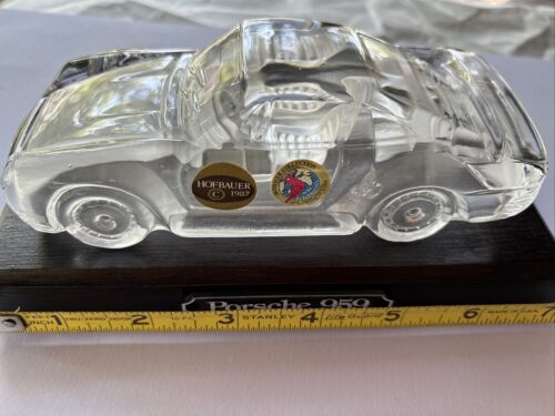 1987 Porsche 959 German Hofbauer crystal model Car