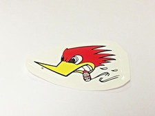 Road Runner Pissed Off Cigar Smoking Racing Sticker Supper Cool Colors Left