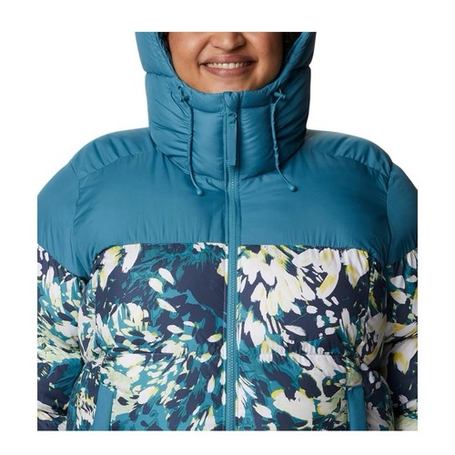 Columbia Women's Pike Lake™ II Insulated Jacket Size 1X Canyon Blue Florescence - Picture 9 of 9