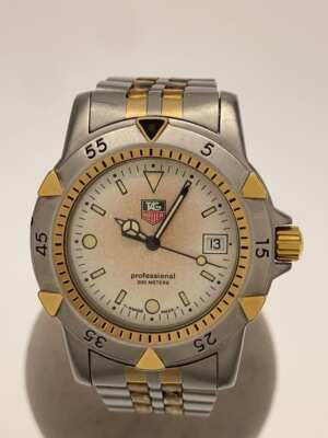 TAG Heuer 200 Professional Stainless Steel Date Quartz