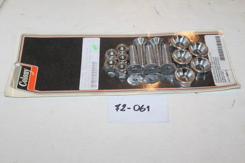 Chrome Sprocket Bolt & Nut Kit FXWG/FXRS Fits: FXWG-FXRS 85-99 - 第 1/1 張圖片