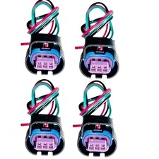 X4 Ignition Coil Connector For Buick Chevrolet GMC Hummer Isuzu Shorter wires