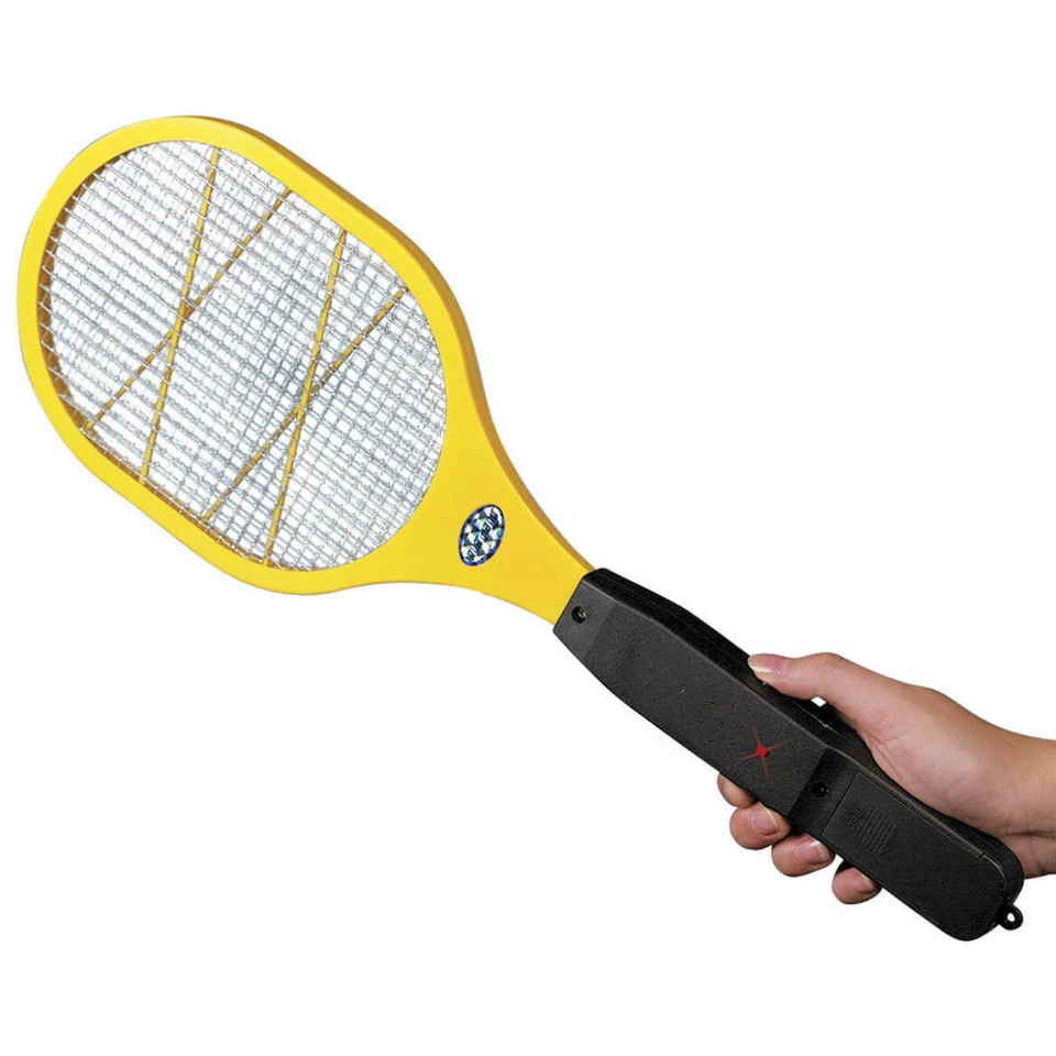 Battery Powered Handheld Electronic Mosquito Bug Zapper Swatter - Image 2 of 2