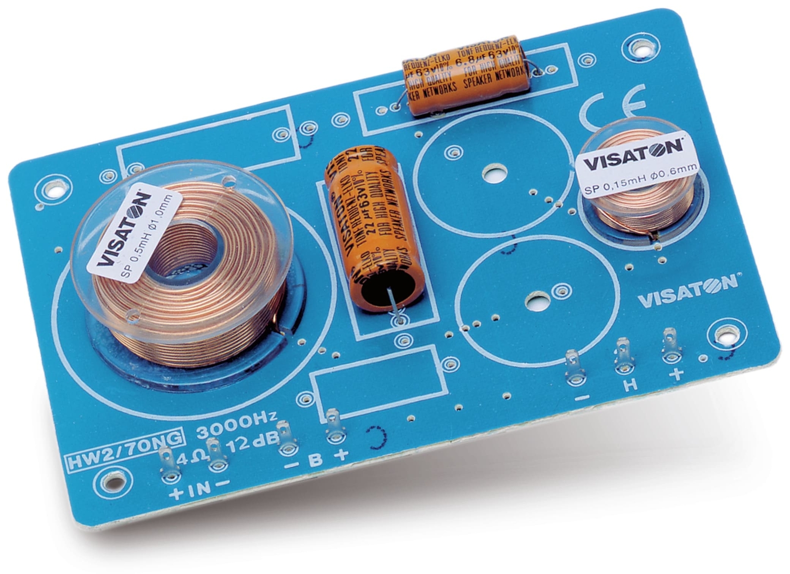 Visaton Frequenzweiche Hw 2/70 Ng, 8 Ohm, 2 Wege