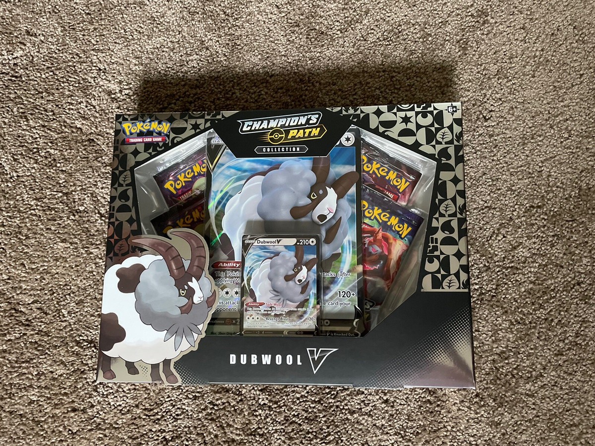 Pokémon TCG Champions Path Dubwool V Collection Booster Box
