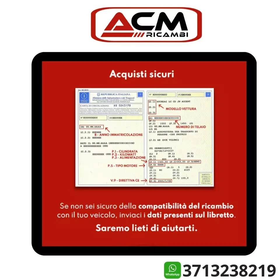 COPPIA 2 TESTINA SCATOLA STERZO DX SX FIAT PANDA 169 500 1.2 1.3 D MULTIJET 1.4 - Imagen 2 de 2