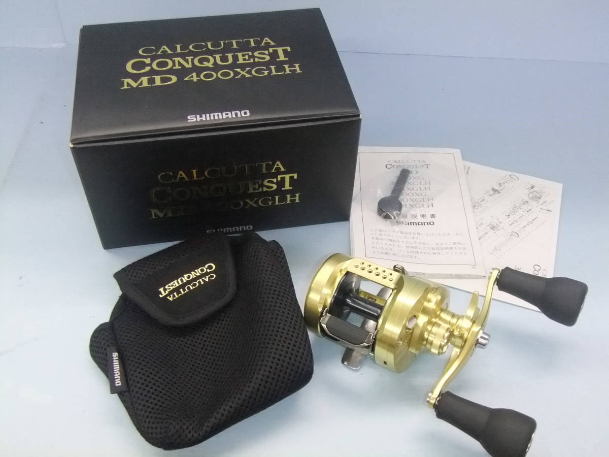 リール SHIMANO CALCUTTA CONQUEST MD 400XGLH Amazon.com : Shimano Inc. Calcutta Conquest MD400XG LH B